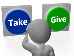 Give and Take- Stuart Miles- Freedigitalphotos.net